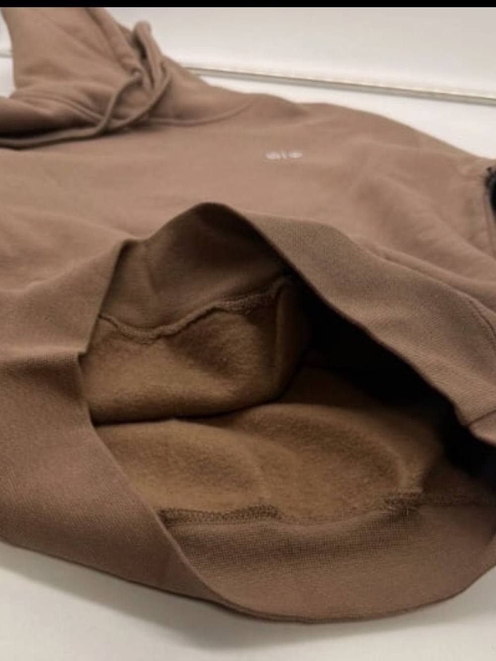 ALO Yoga Women's Chocolate Espresso Brown Cozy Hoodie - Picture 2 of 3